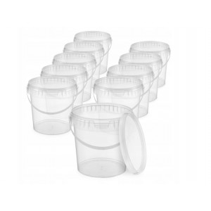 Kýblik s rúčkou a viečkom PP 2,3 l